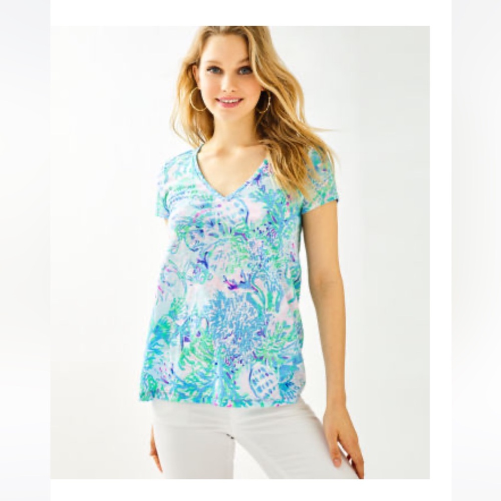 Lilly Pulitzer Etta Top size medium